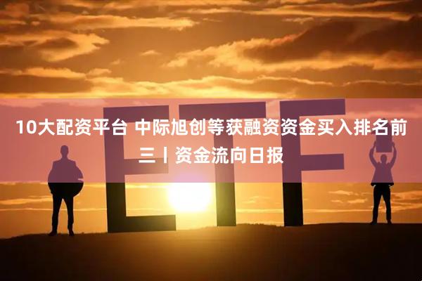 10大配资平台 中际旭创等获融资资金买入排名前三丨资金流向日报